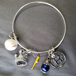 Jewelry - KC Royals Charm Bracelet & Matching Necklace Jewelry - KC Royals Charm Bracelet & Matching Necklace